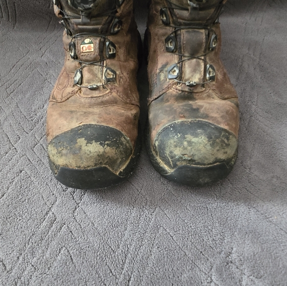 Red Wing Exos Lite BOA Work Boots Mens Sz 8.5EE Brown 6” Steel Toe Waterproof. - Picture 6 of 12